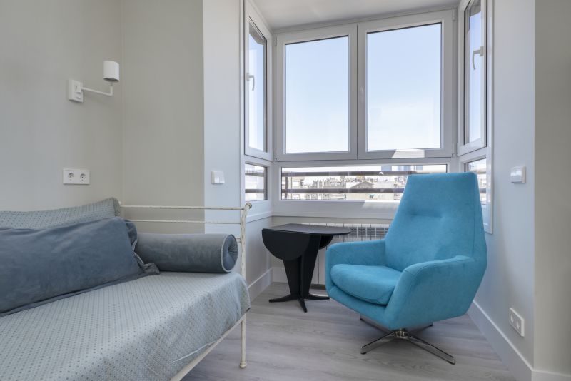 Kitchen with Bay Window
